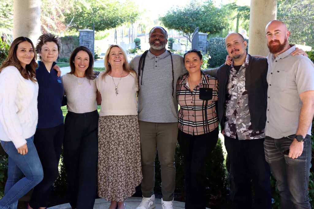 Staff members pose for a photo at Ranch Creek Recovery