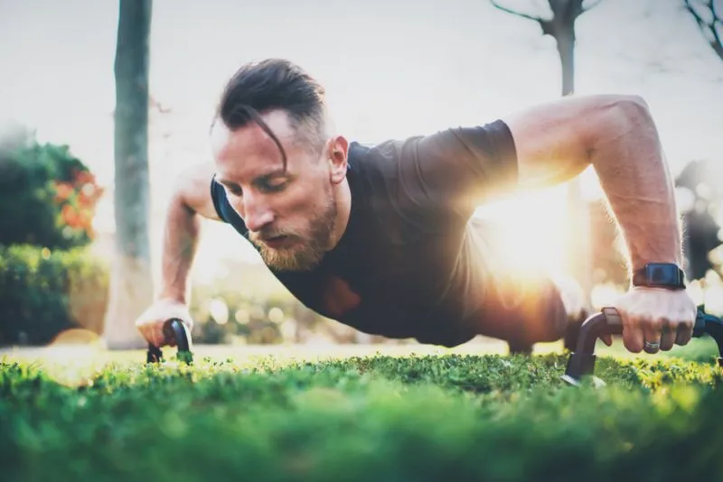 holistic therapy near rancho cucamonga for mental health issues - man doing exercises